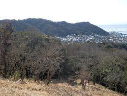 山頂から大峰山(三ヶ岡山)方面