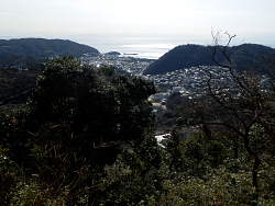 大峰山方面の眺め