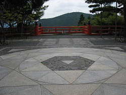 金剛床と南の景色